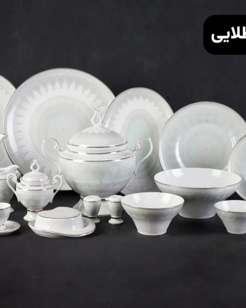لورین امپراطور 132پارچه18نفره زویا صدفی پلاتین