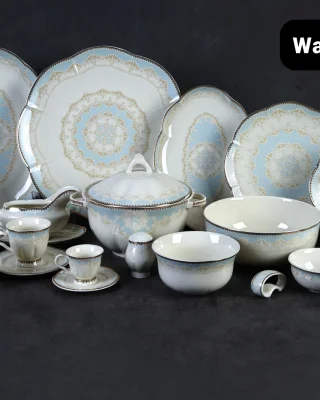 والاس 141پارچه18نفره کد5509B طلایی